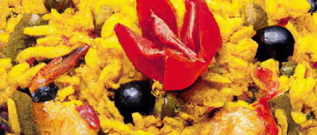 assorted varieties of premium rice for paella in diverse packaging