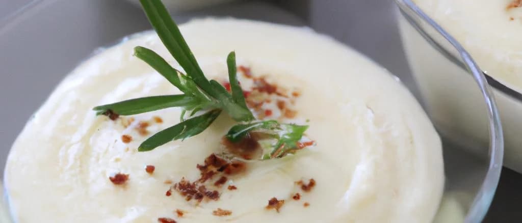 Selection of gourmet savory mousses in elegant jars with vibrant herbs and spices