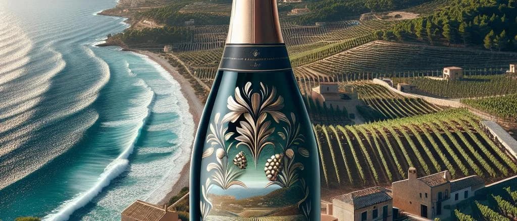 Assorted Sparkling Wine Bottles in Elegant Packaging