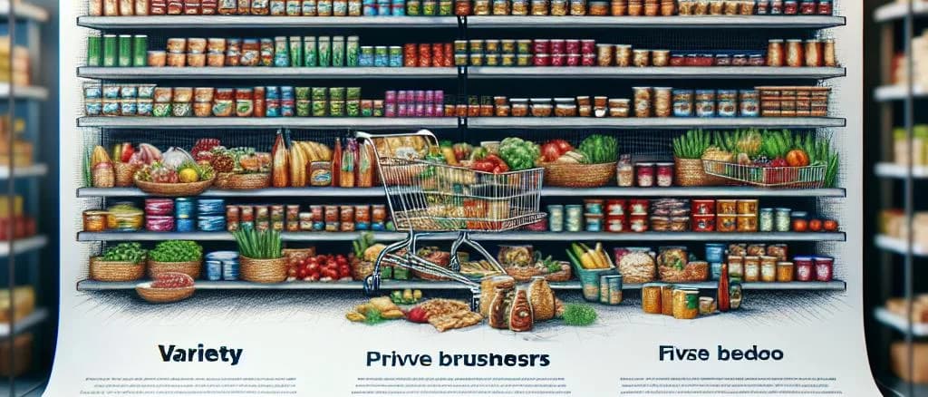 Premium starch varieties on natural backgrounds with customizable packaging