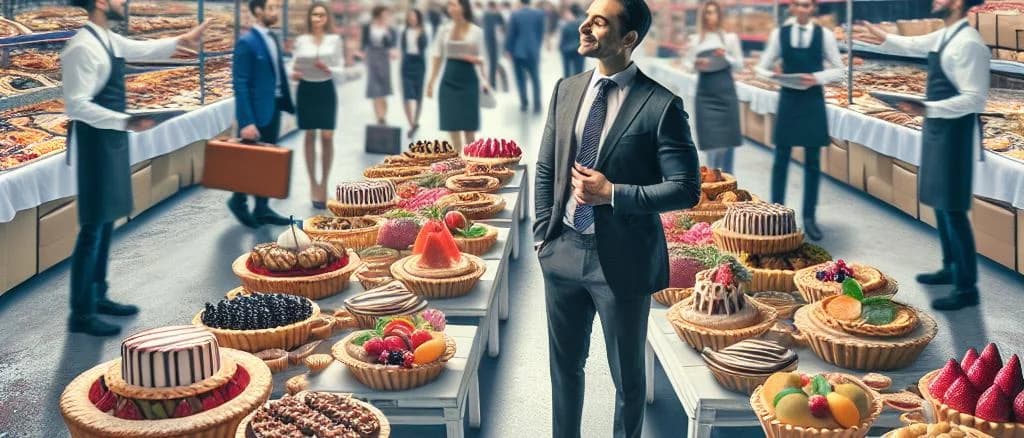 assorted tartlets with different fillings and decorative pastry shells