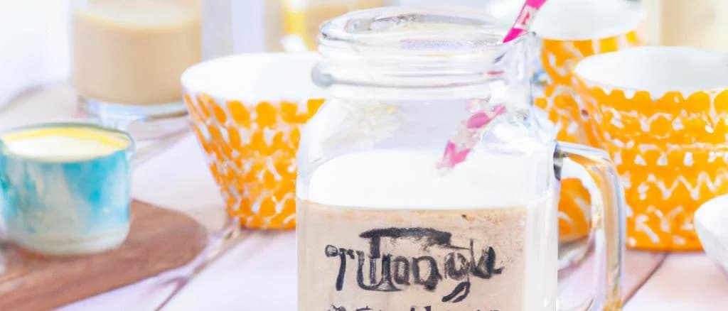 Tigernut milk variations with different packaging on a minimalist background