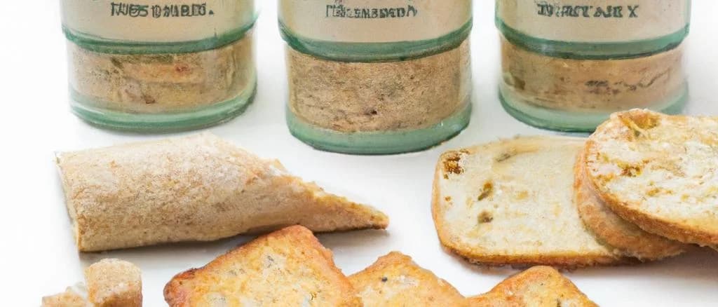 turkey rillettes in various packaging formats on a wooden table