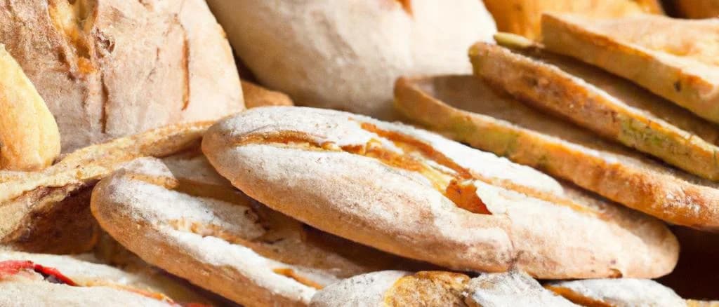 assorted unleavened breads with various packaging styles