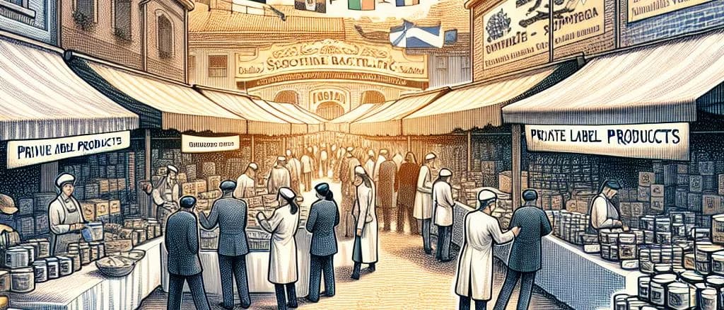 Various bottles of vanilla extract with custom packaging options