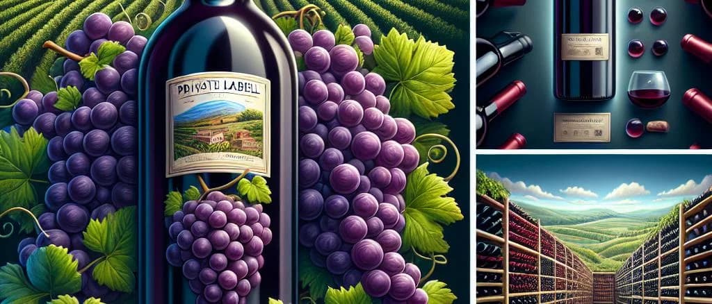 Various bottles of wine with elegant labels and diverse packaging