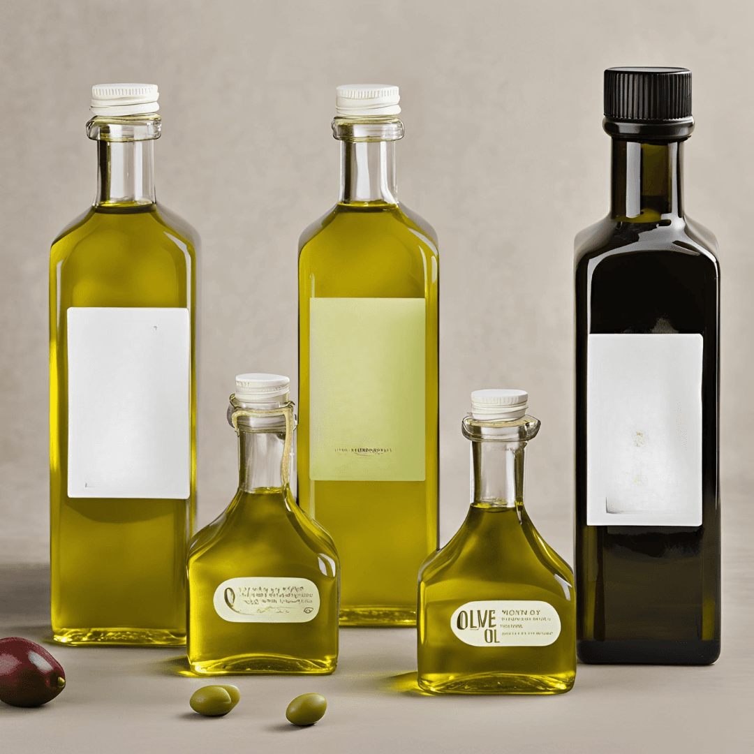 4 bottls of olive oil