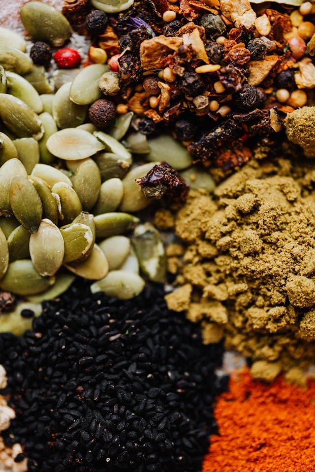 spices and seeds