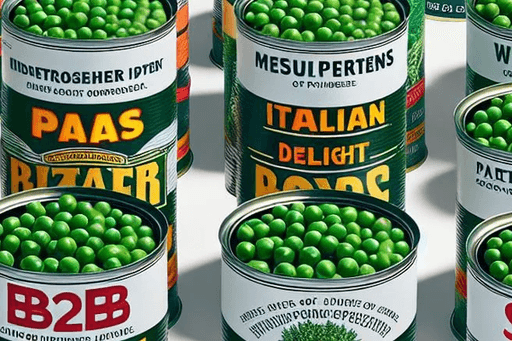 Canned Green Peas category