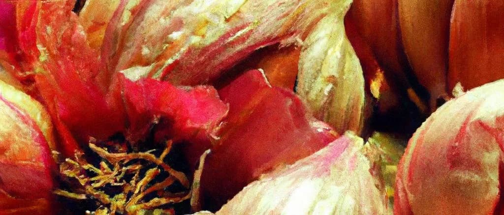 Allium Neapolitanum variations against natural background