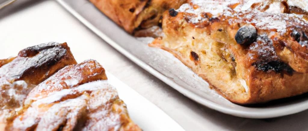 variety of baked shortcrust pastry products on a wooden table