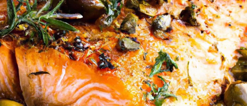 Baked Farmed Salmon Variations with Packaging