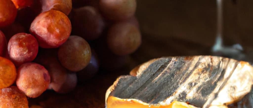 Époisses De Bourgogne cheese variations with rustic background