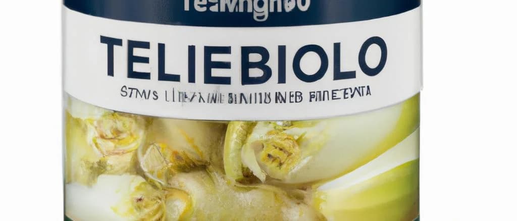 Canned Belgian endives in various tins with vibrant backgrounds