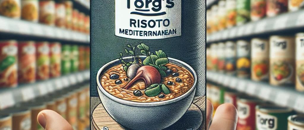 canned plant-based foods in various packaging on wooden background