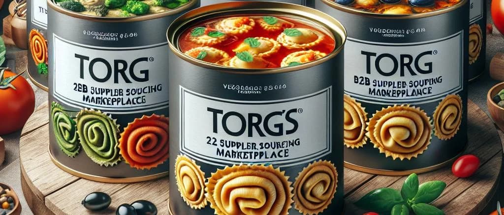 canned vegetable ravioli in various packaging styles
