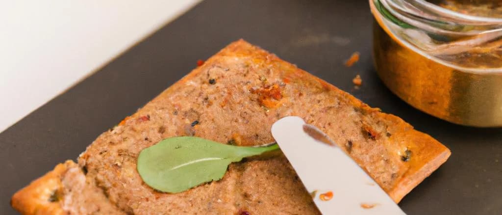 Elegant display of chicken liver pâté in various packaging options on a rustic wooden table