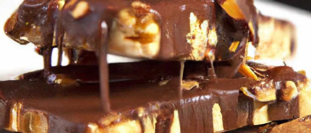 Creamy Almond Turrón variations on wooden background