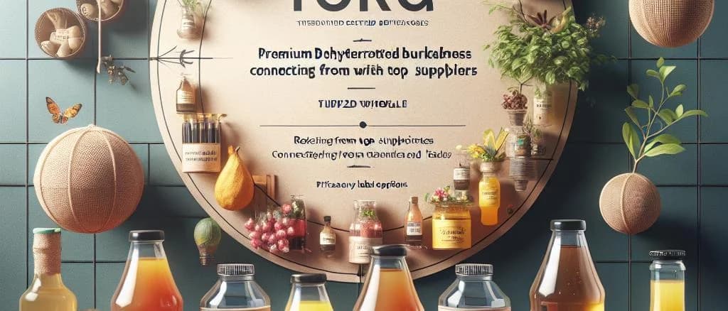 Variety of dehydrated beverages in vibrant packaging, featuring powdered tea and coffee variations on a wooden shelf