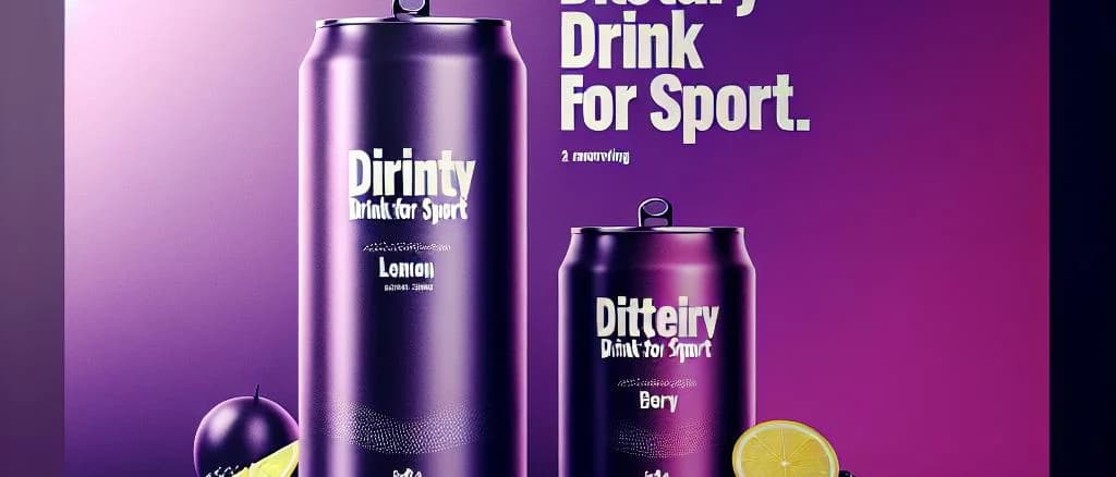 assorted dietary sports drinks with variations in packaging