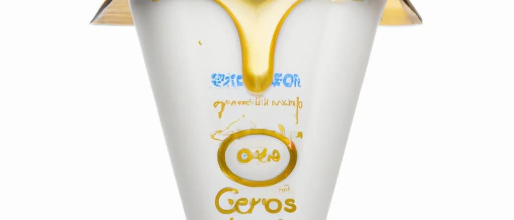 Variety of fermented dairy desserts in different packaging on a textured background