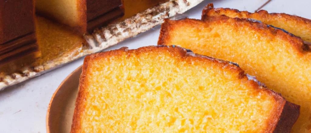 Filled sponge cake slices on a wooden platter, various flavors, elegant presentation