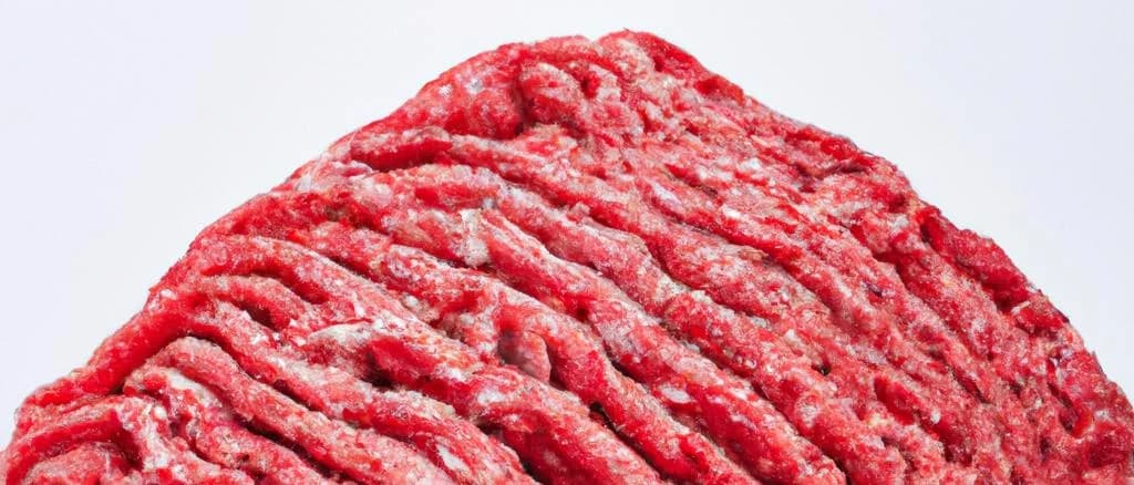 Assorted frozen ground beef preparations with packaging variations