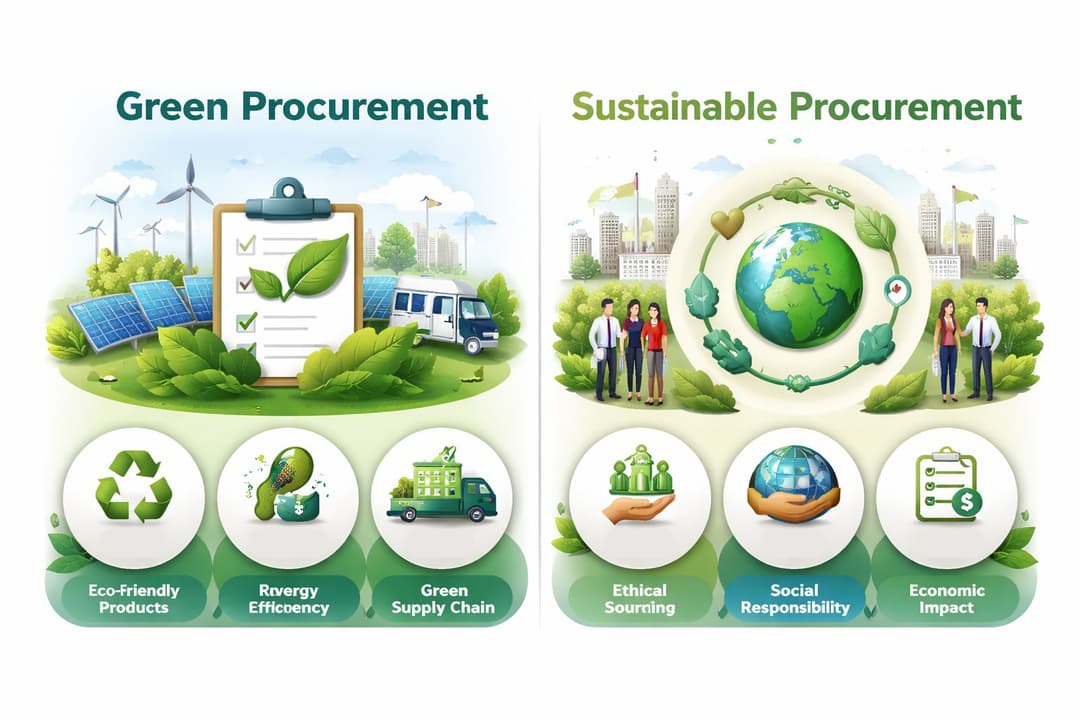 Green vs. Sustainable Procurement