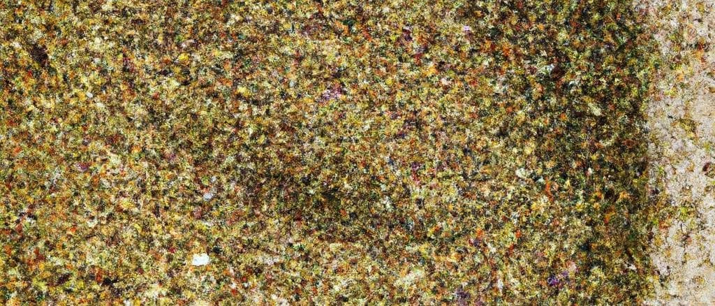 Various ground dried thyme packaging options on a rustic kitchen background