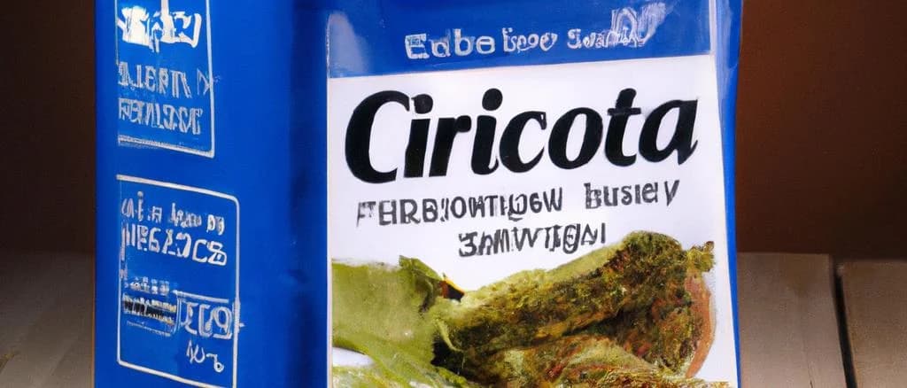 Instant chicory beverage variations with diverse packaging on a wooden background