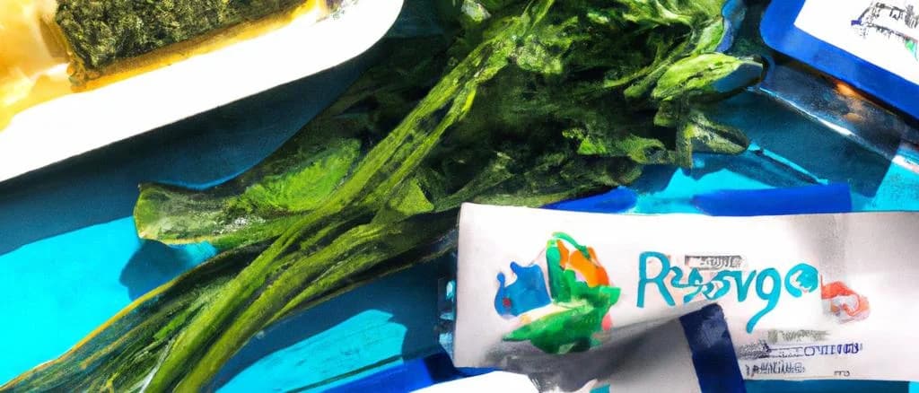 Various packaging of lyophilized parsley against a neutral background