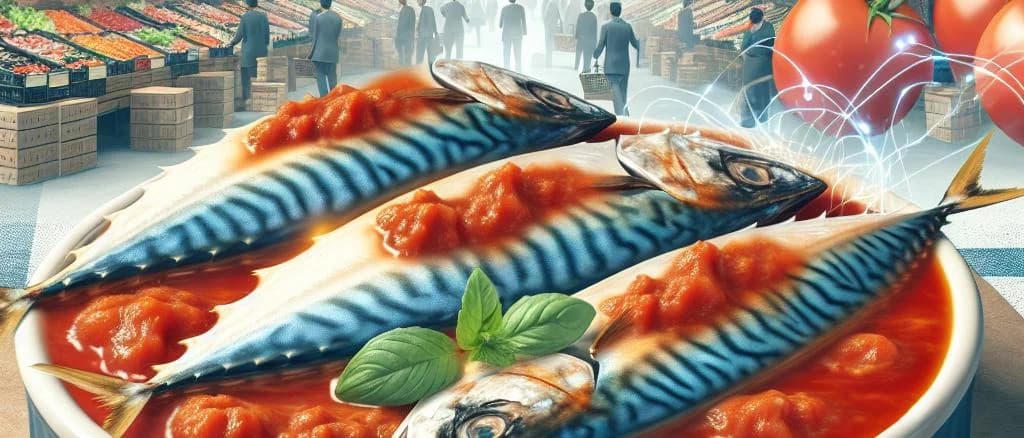 Filets de maquereau à la sauce tomate image