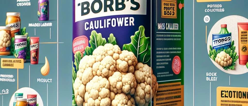 assorted mashed cauliflower packaging options