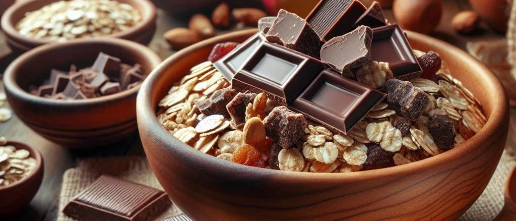 Muesli With Chocolate image
