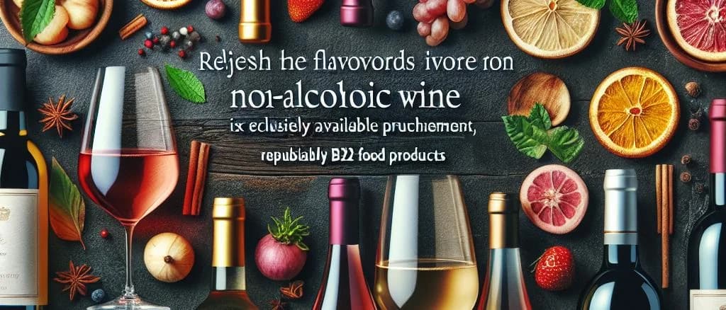 Non-Alcoholic Wine Bottles in a Variety of Styles and Packagings