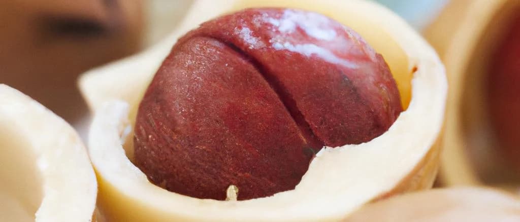 Assorted nutmeg tree products with variations in packaging