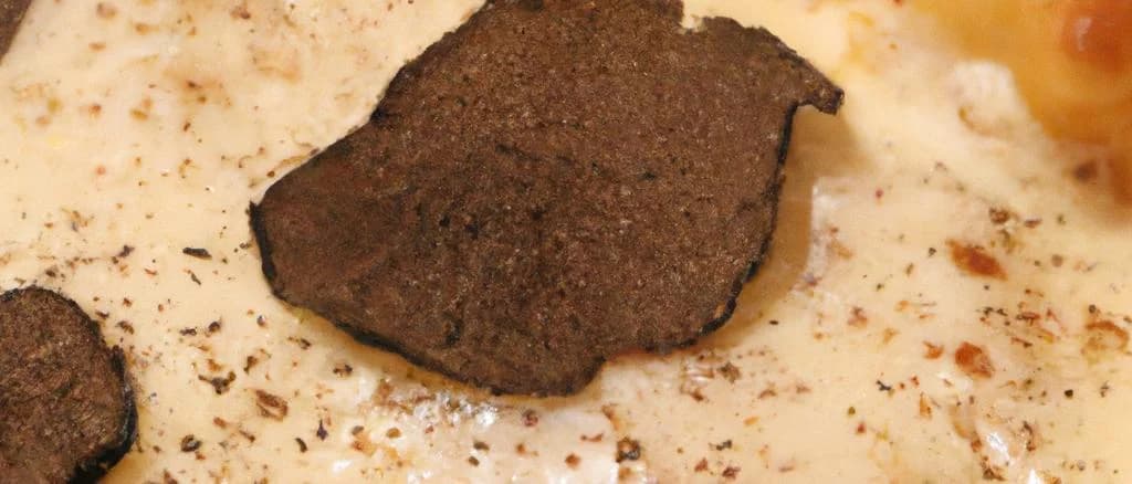 assorted gourmet pizza with truffle toppings on a wooden table