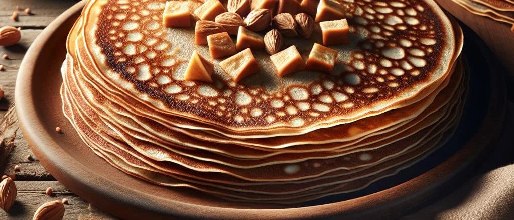 assorted plain buckwheat crepes with varied packaging