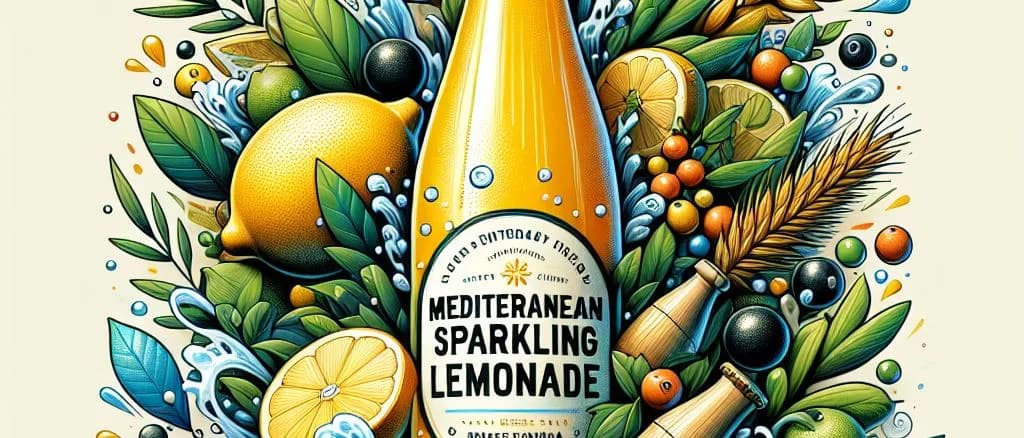 Assorted plant-based beverage containers on a wooden background