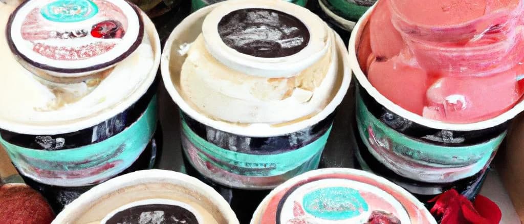 plant-based_ice_cream_tubs_on_wooden_surface_with_various_flavors