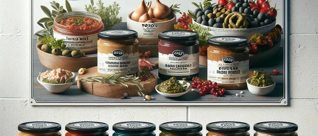 Variety of plant-based spreads on a wooden table