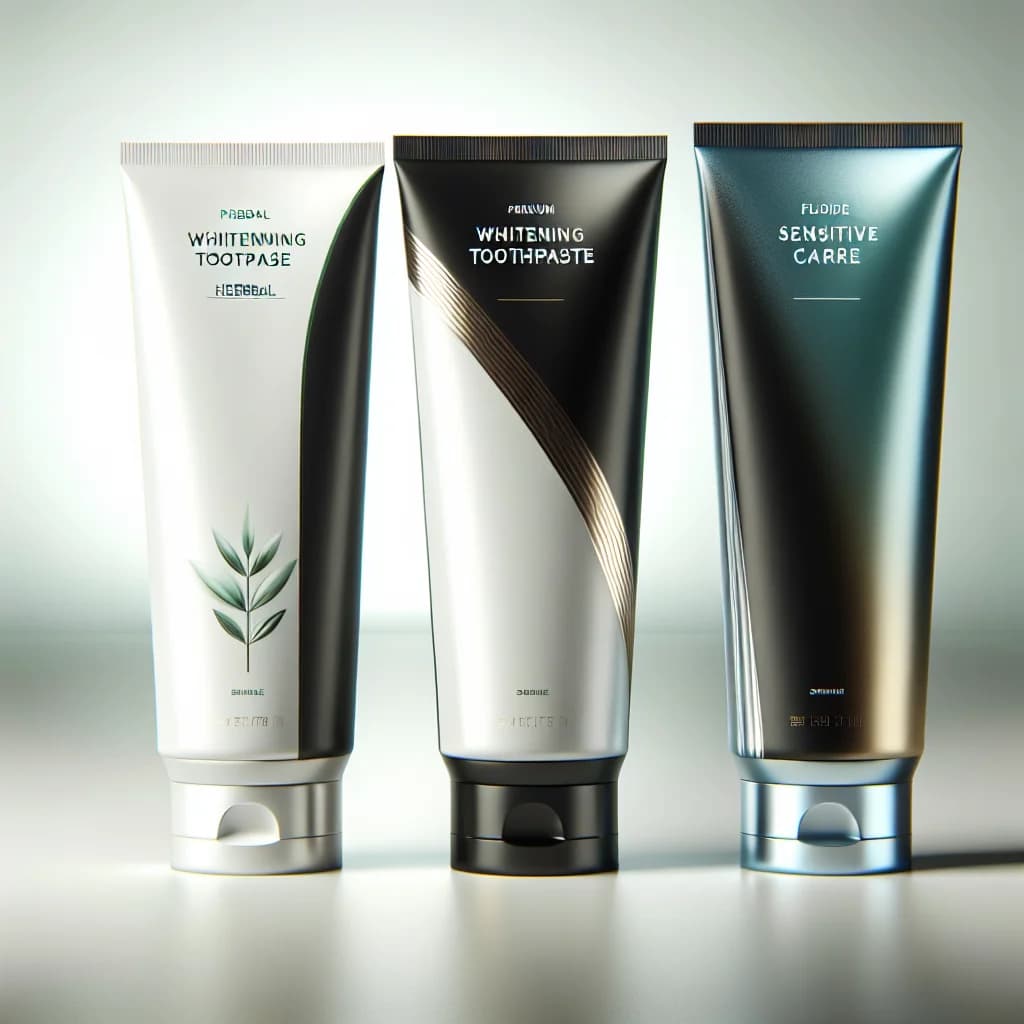 private label toothpaste in diverse packaging types for wholesale and bulk sourcing