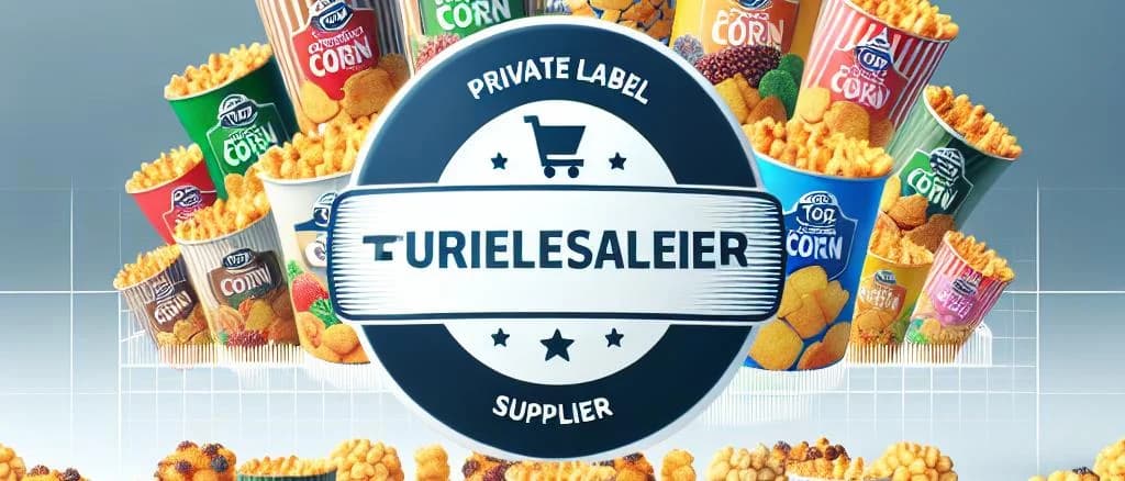 variety of puffed corn cakes with different packaging options