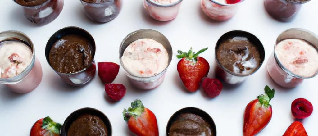 Mousse al cioccolato refrigerata image