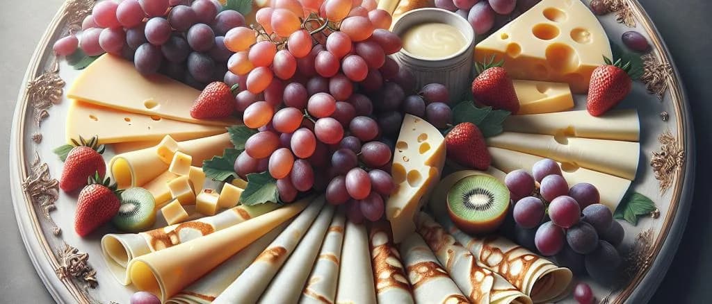 Refrigerated plain crepes with diverse packaging options