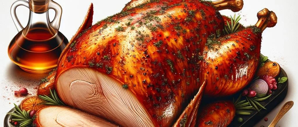 roasted turkey meat product variations with packaging