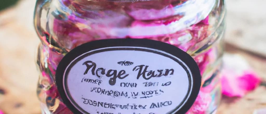 assortment of rose petal preserves in varied packaging