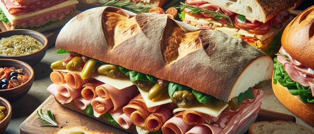 Sandwich Made With Loaf Bread image