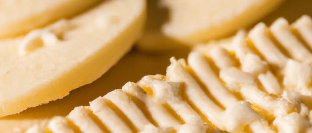 Various shortbread dough packages featuring pure butter on display