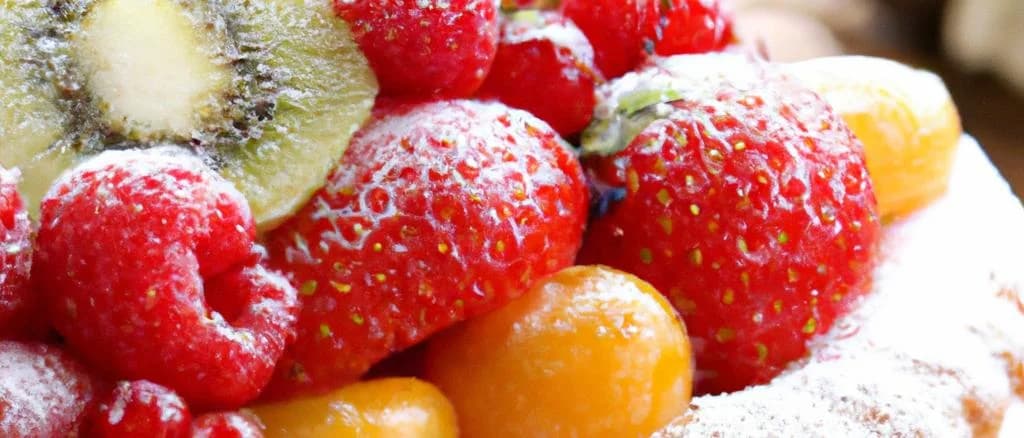 Assorted soft cakes filled with various fruit flavors, showcased on a rustic wooden table